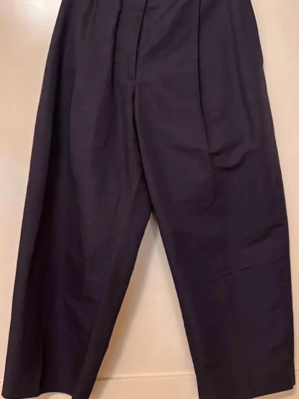 COS Pleated pants (linen+cotton)